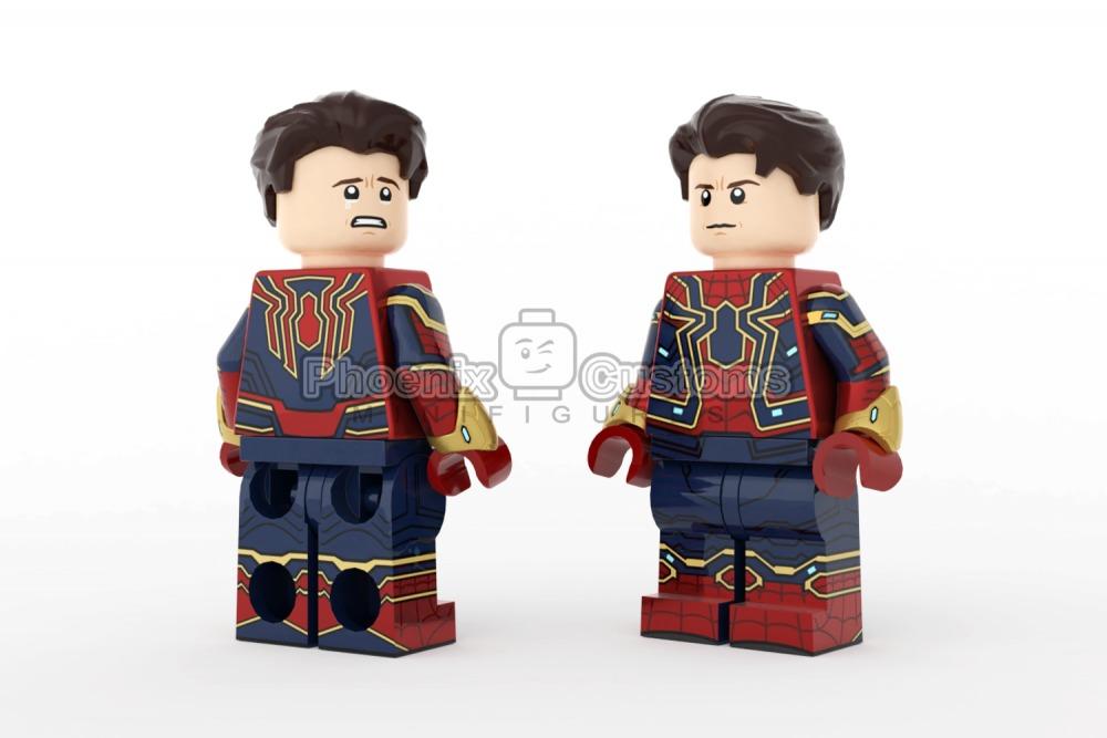 Custom lego iron spider 2025