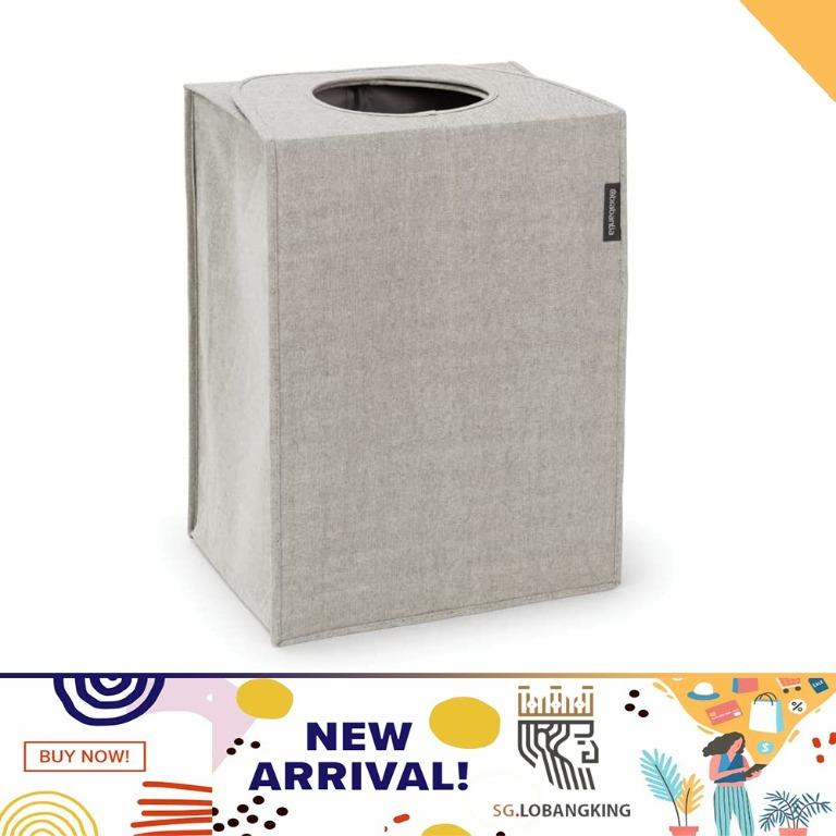 [sg stock] Brabantia Laundry Bag Rectangular Space Efficient Large Volume QuickDrop