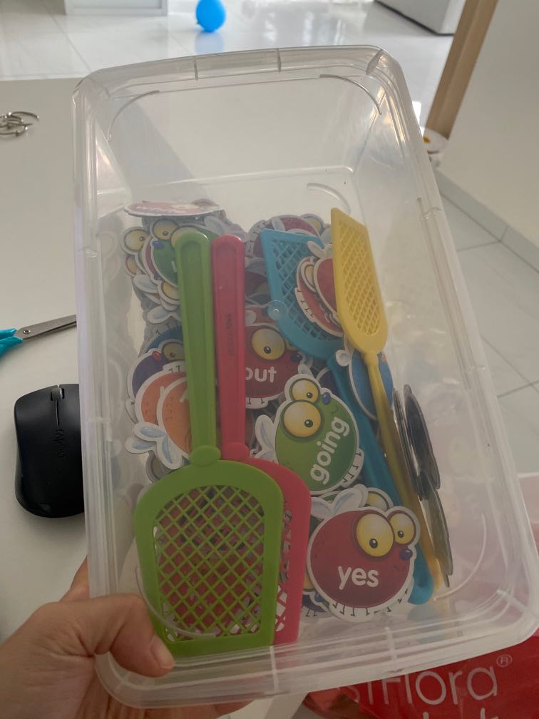 Sight words swab games, Hobbies & Toys, Toys & Games on Carousell