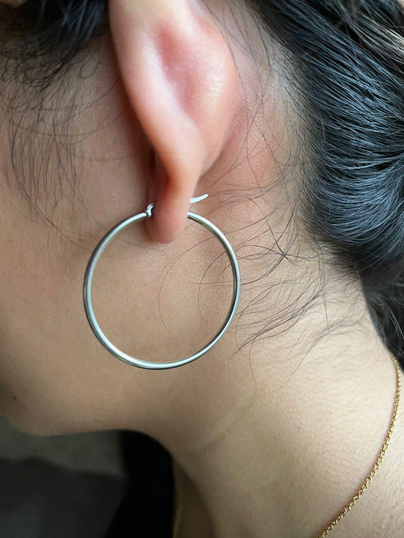 Discover more than 172 silver hoop earrings best