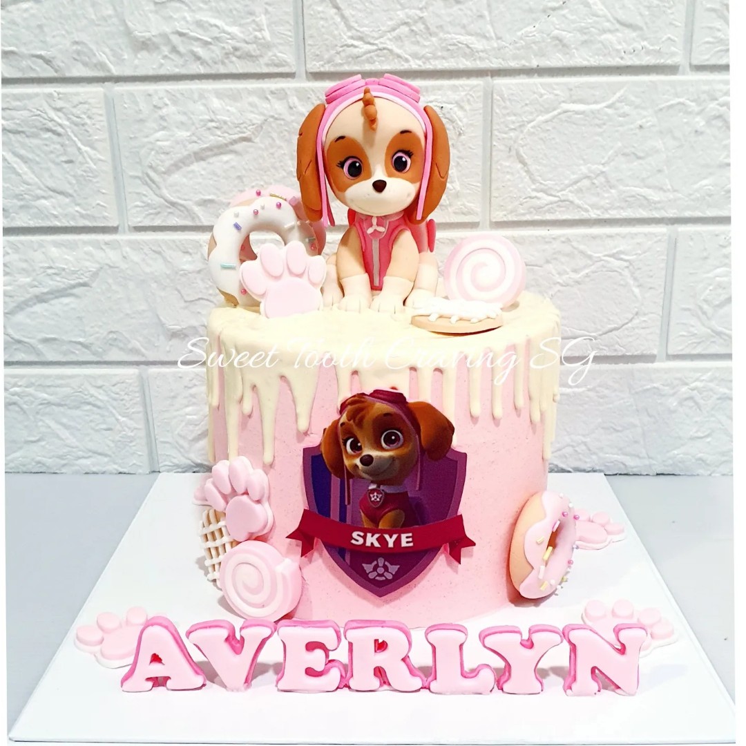 Purchase Online Paw Patrol Skye Birthday Cake | Order Now | Doorstep  Delivery | Order Now | The French Cake Company