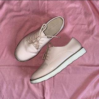 soft pink zara shoes