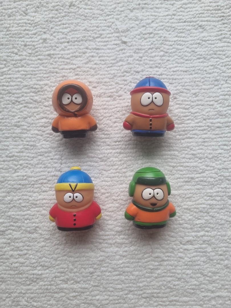 Lot De 5 Figurines South Park - Eric Cartman, Kyle, Kenny, Butters - Neuf Sous Blister - 2024