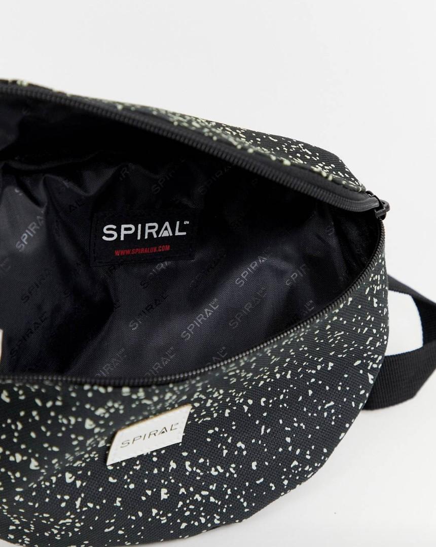 Spiral Glow In The Dark Bum Bag Men s Fashion Bags Belt bags