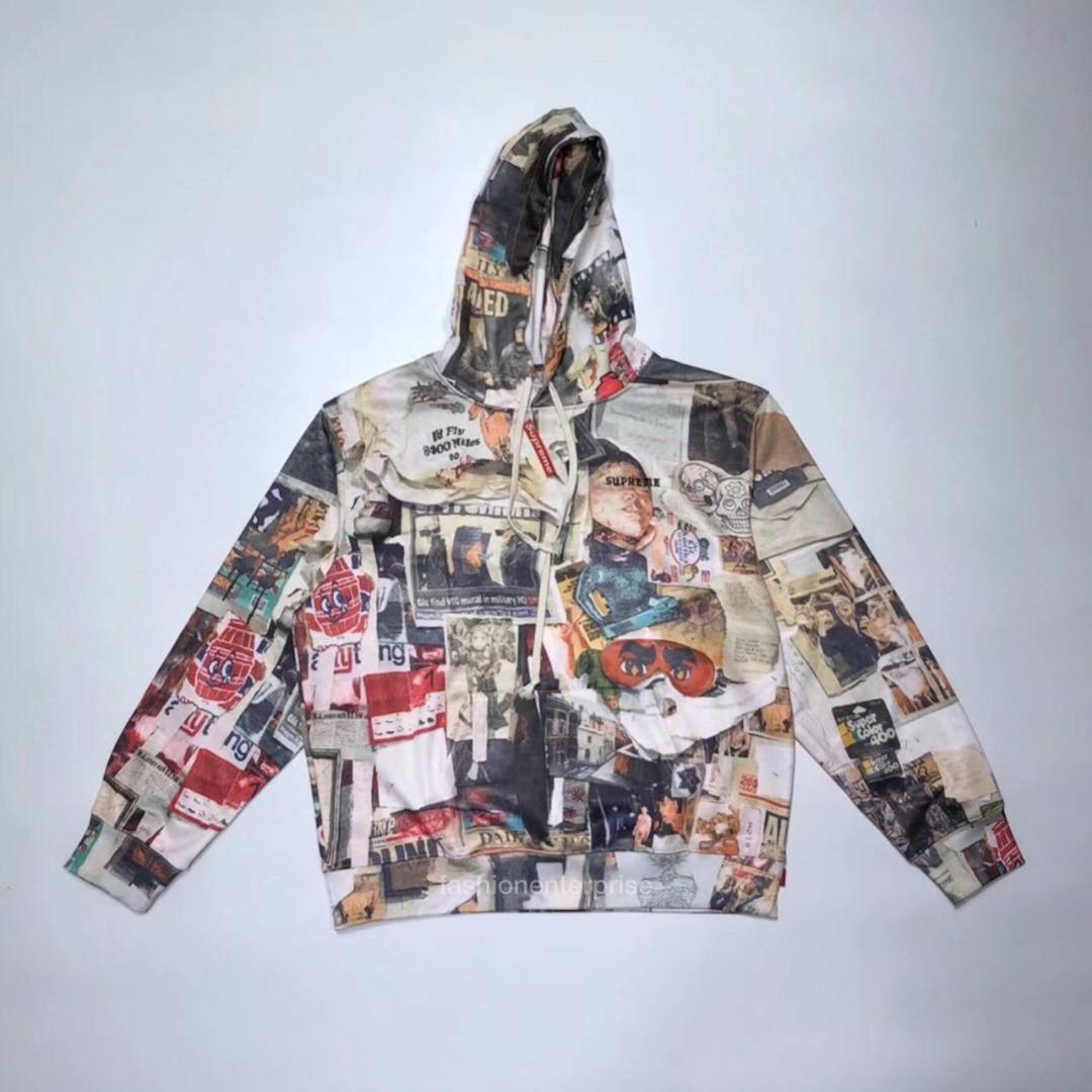 Supreme Dash’s Wall Hooded Sweatshirt