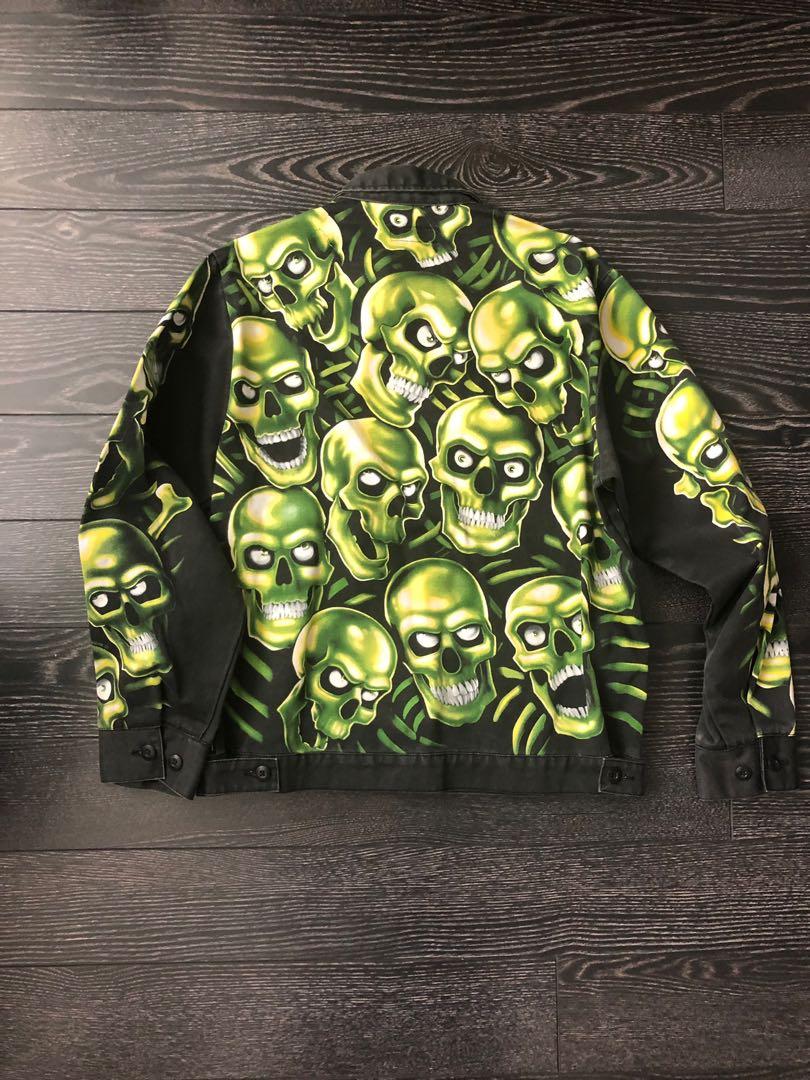 Supreme skull pile work jacket Carousell