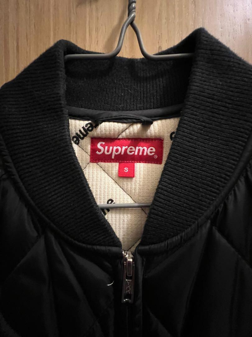 Supreme dead prez Quilted Work Jacket Black Size S, 男裝, 外套及