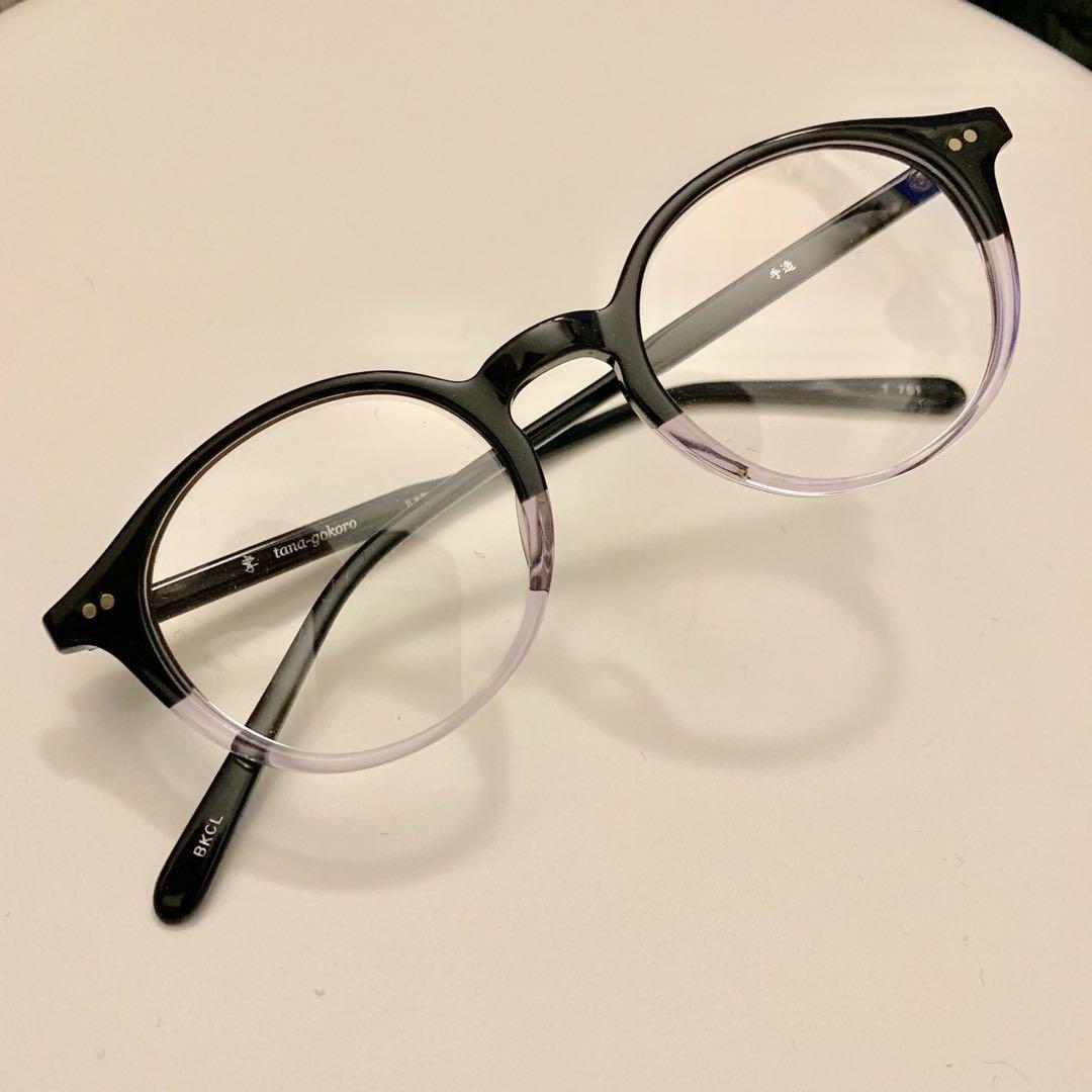金子眼鏡 掌 T-781（ブラック） - サングラス/メガネ