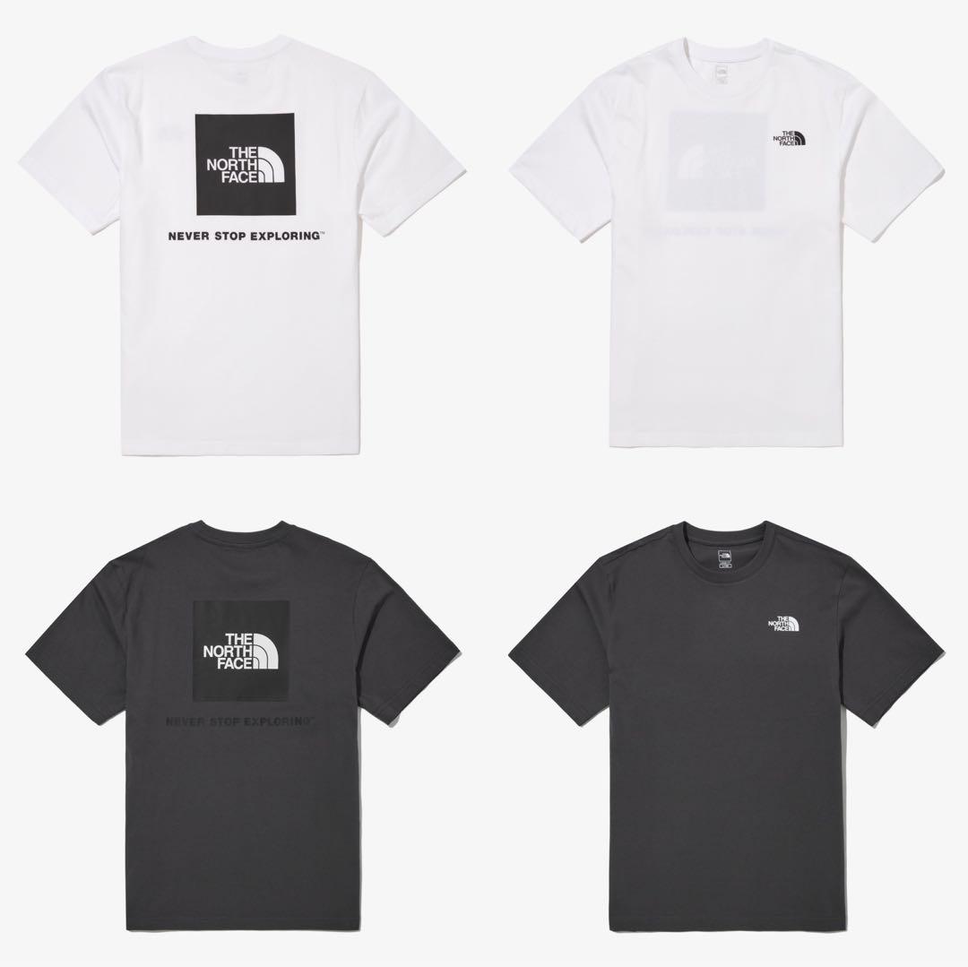 The North Face NSE Box Back Print Logo T-Shirt in White