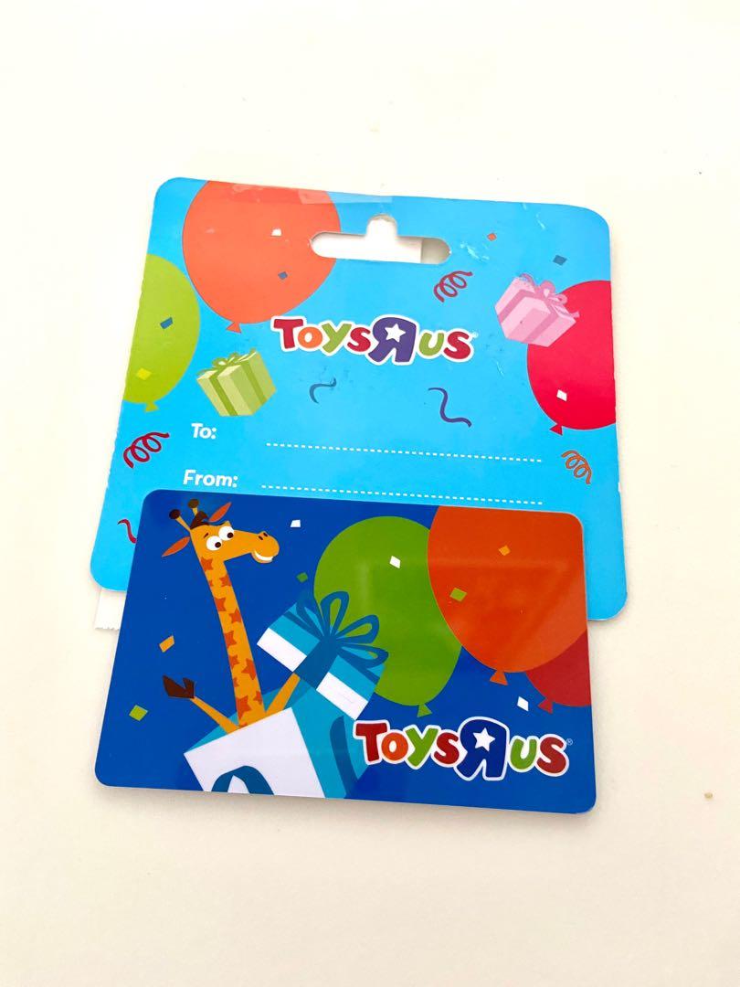 Toys r us birthday voucher store
