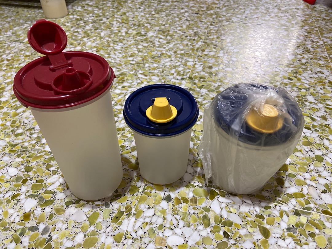 Tupperware bottle tumbler with spout, Furniture & Home Living