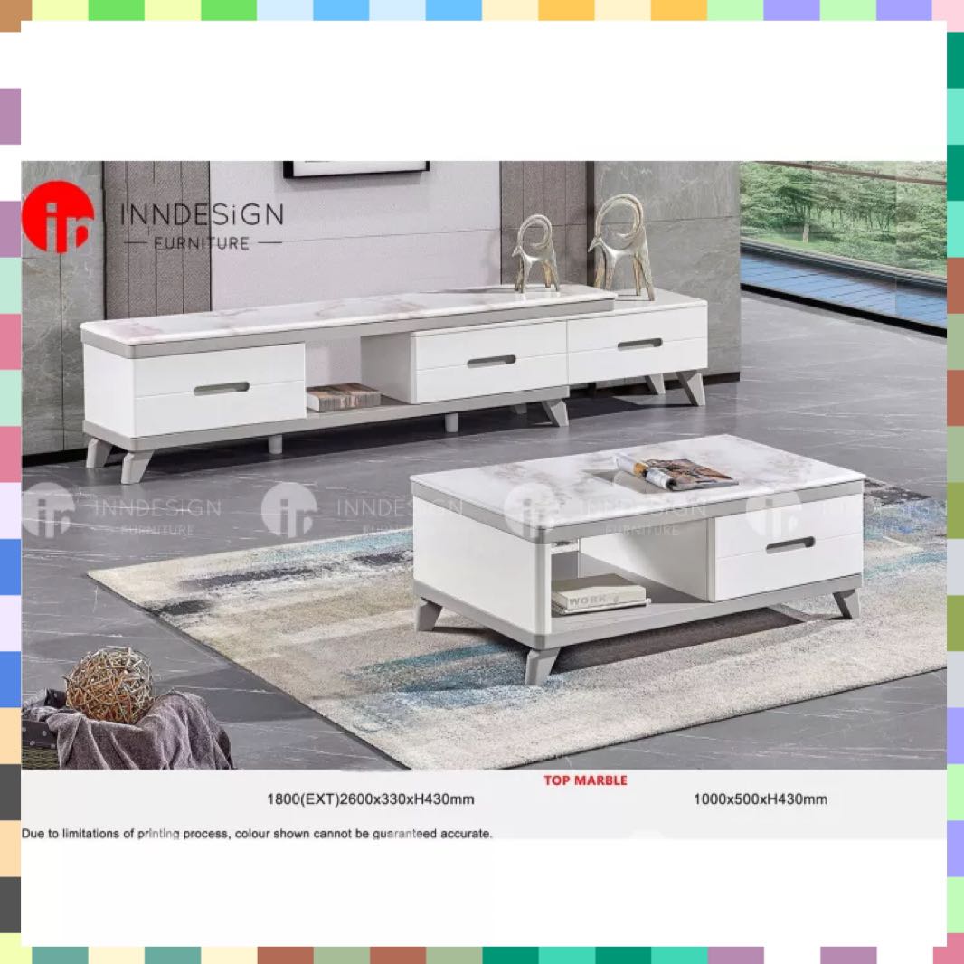 TV Console / coffee table / set available, Furniture & Home Living