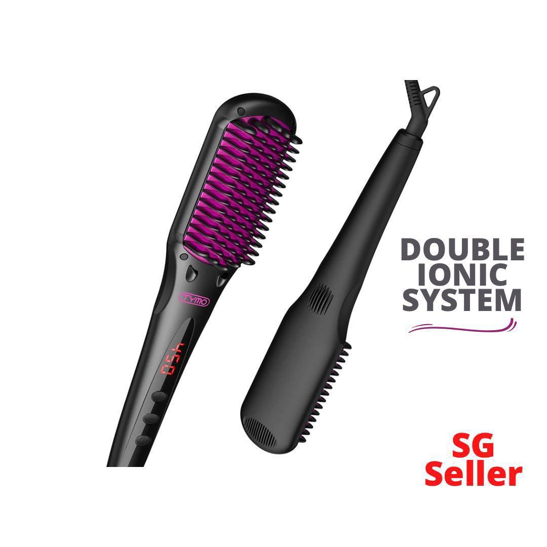 Ionic hair straightener on sale brush