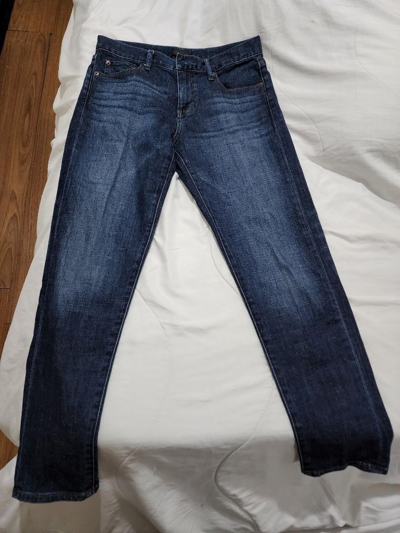 Uniqlo Slim Boyfriend Tapered MidRise Jeans, Women's Fashion, Bottoms