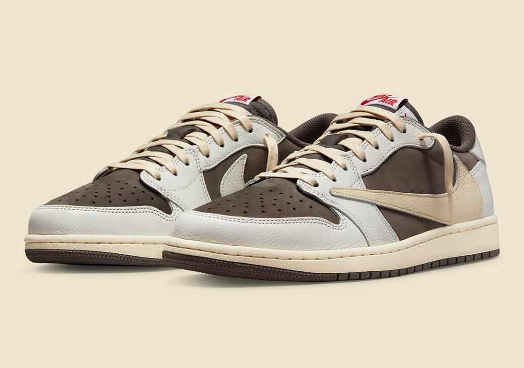 US 9 Travis Scott X Air Jordan 1 Low OG Reverse Mocha