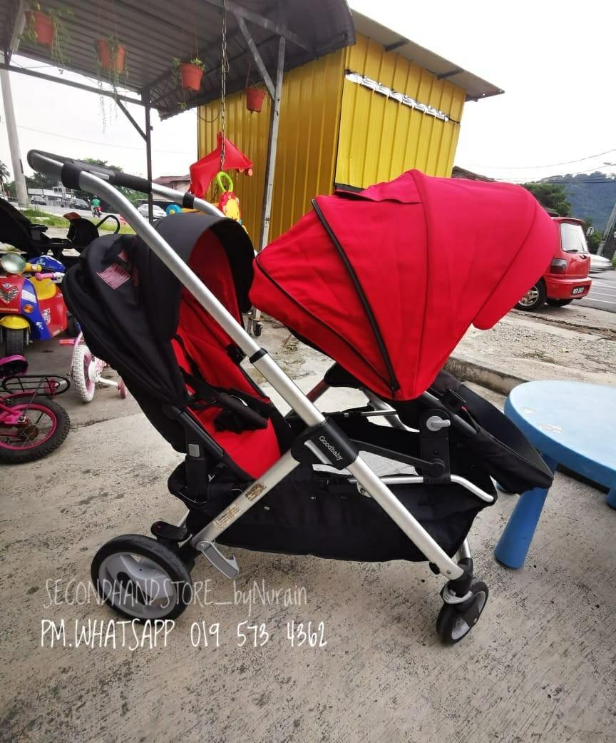 USED GOODBABY TANDEM STROLLER Babies Kids Going Out Strollers on Carousell