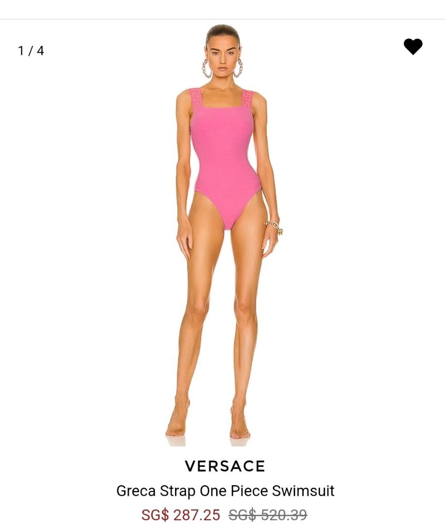 Versace one piece bathing suit cheap