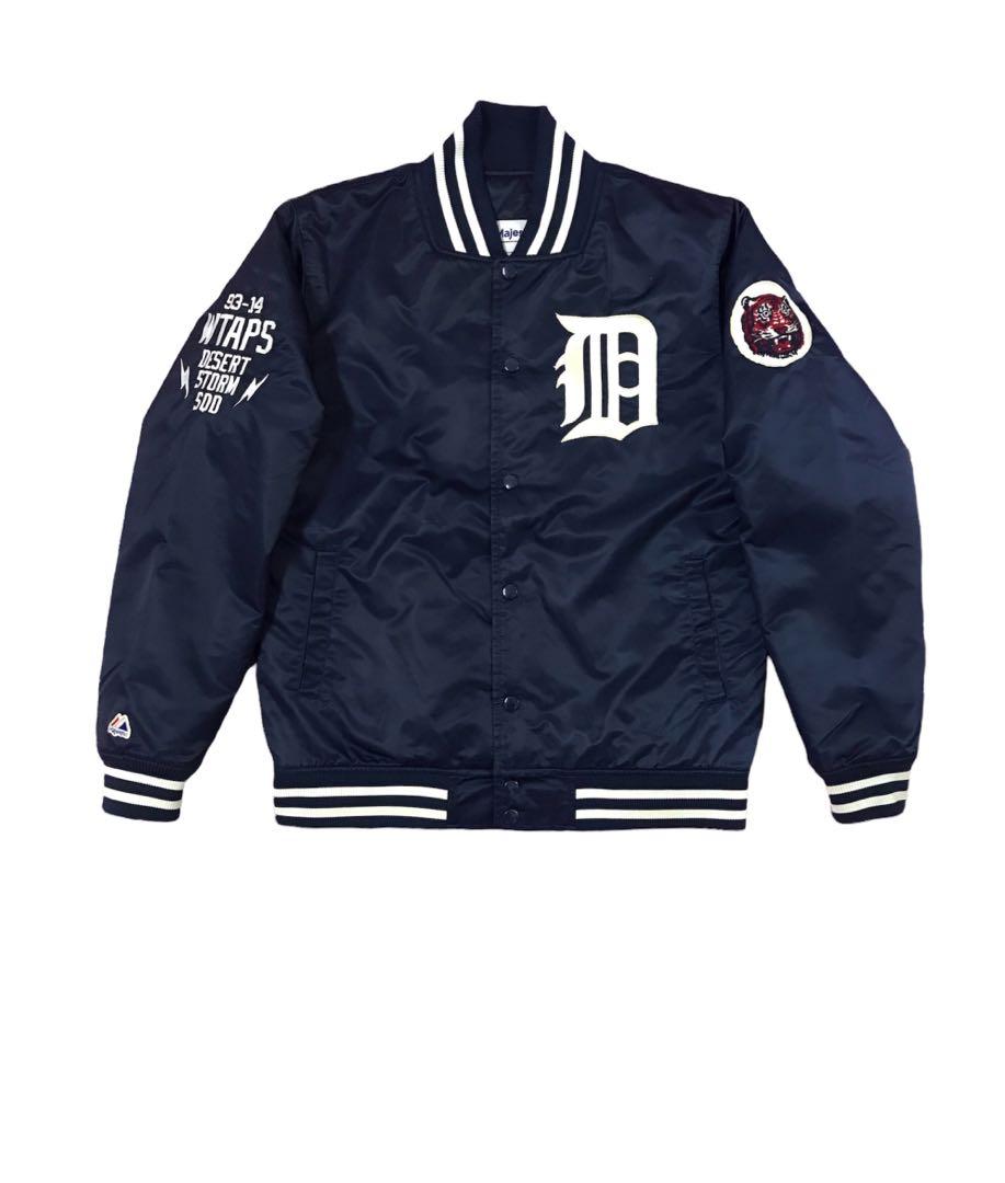 WTAPS B-9 JACKET きら COTTON SATIN OD M