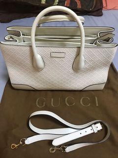 White Gucci Hand Bag