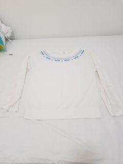 White long sleeves