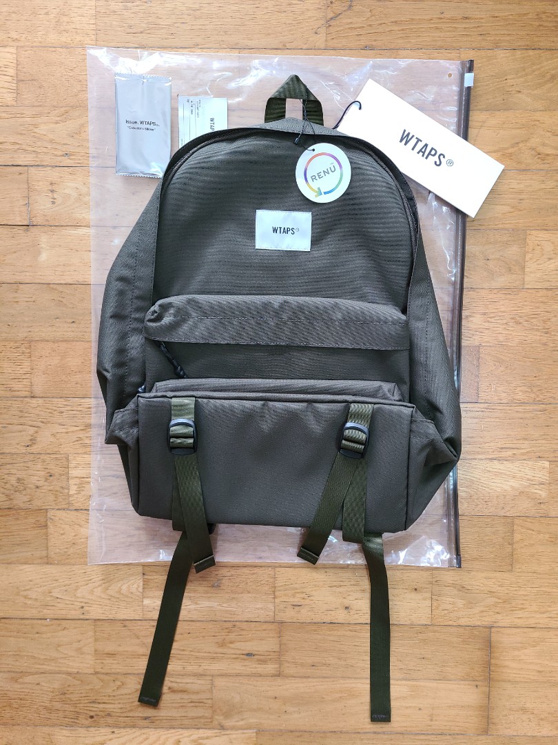WTAPS BOOK PACK (OLIVE DRAB), 男裝, 袋, 背包- Carousell