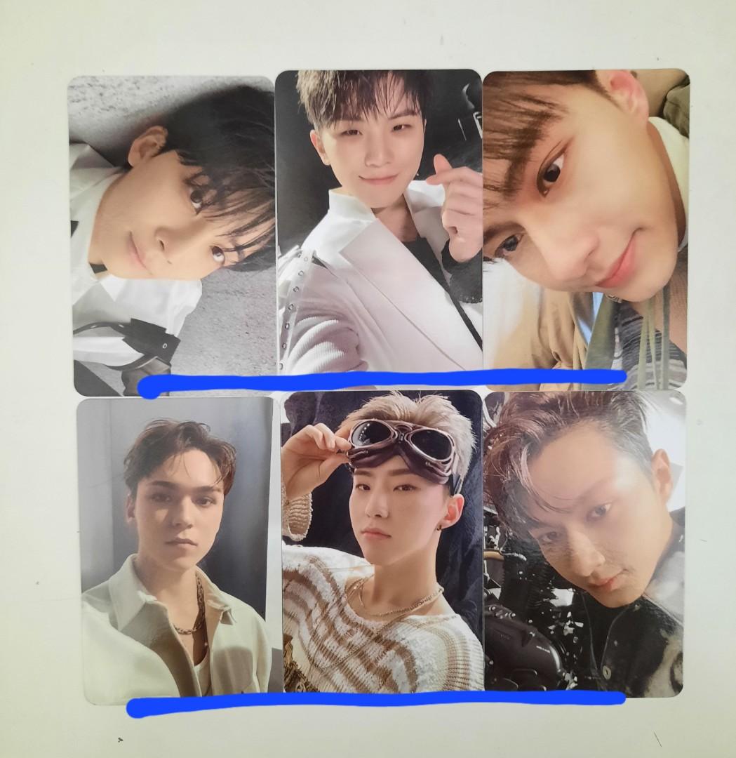 Wts Seventeen Svt Face The Sun Fts Jeonghan Woozi Jun Hoshi Vernon Photocard Pc Ver Shadow Path