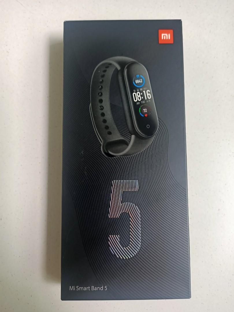 Xiaomi mi smart band 5 black best sale