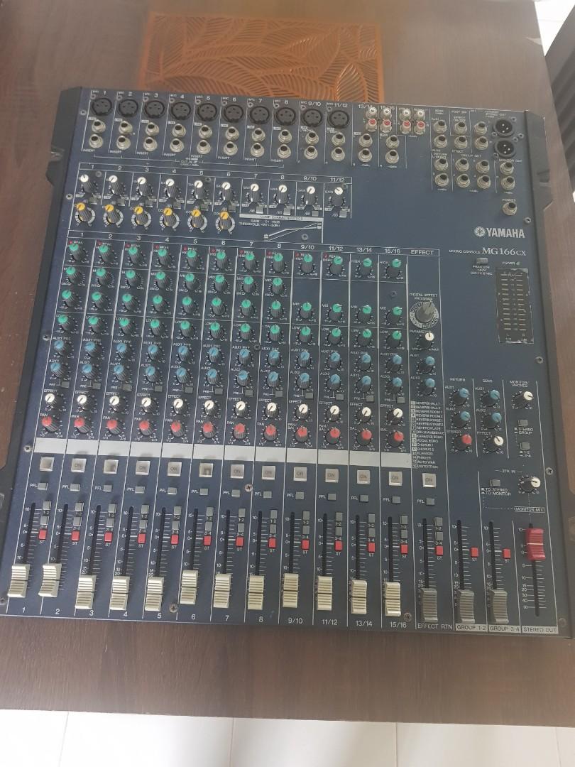 Yamaha Mixer Model Mg166CX, Audio, Soundbars, Speakers & Amplifiers on