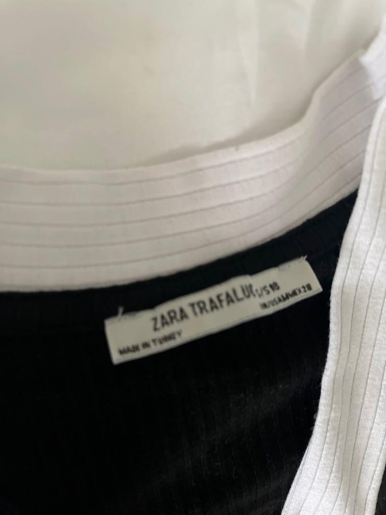 Zara lowneck top (Category: Blouses) located in Muntinlupa City. Submitted by usg13 (Listing ID 1176302085, Image 3). Description: Super cute when worn ask me for more pics.