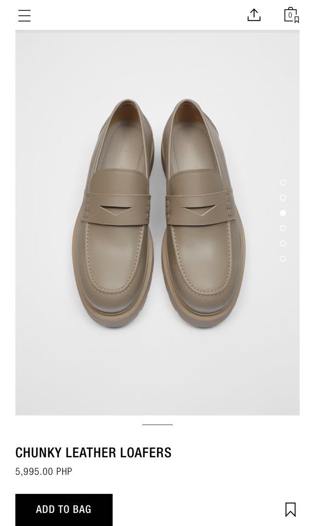 zara man loafers