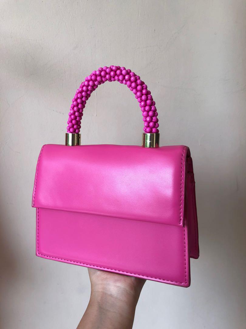 Barbie Pink Zara - Pink Mini Bag With Beaded Handle