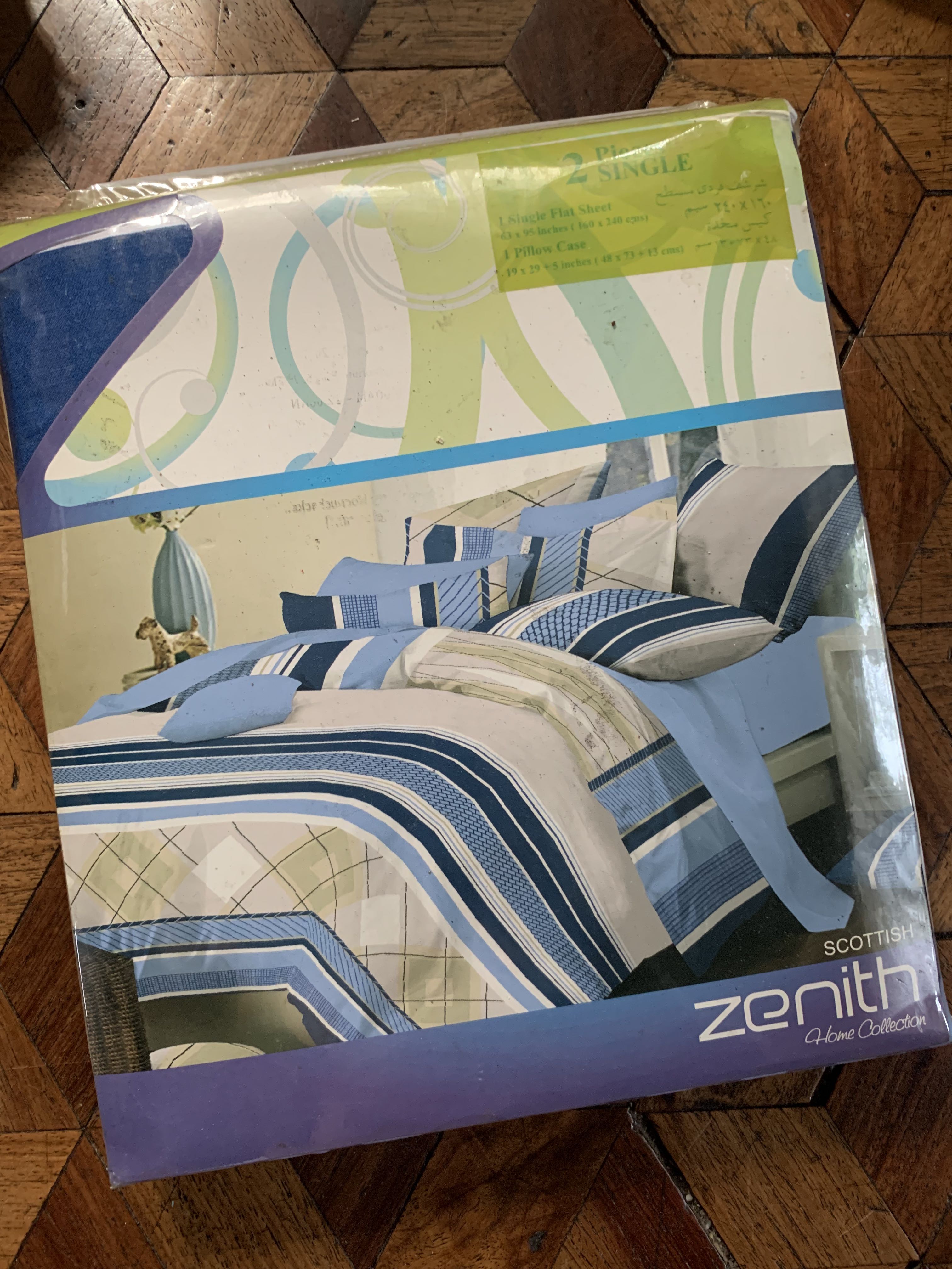 Zenith Bed Sheet , Furniture & Home Living, Bedding & Towels on Carousell