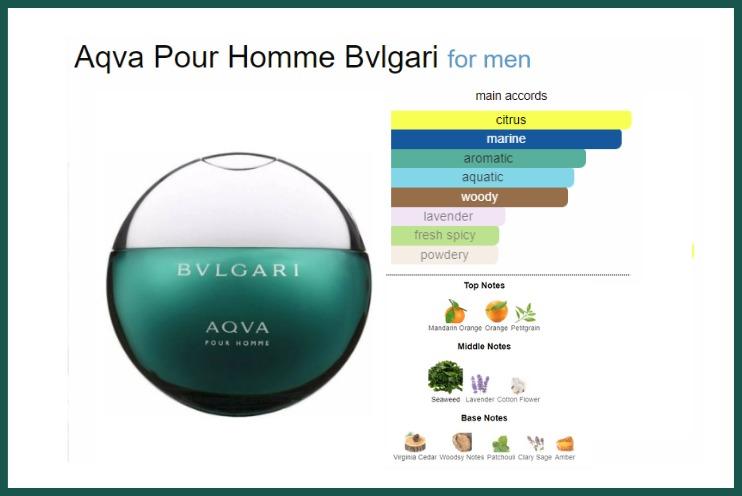 100 Authentic smell Aqva Pour Homme by Bvlgari