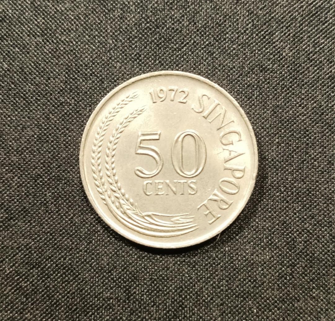 1972 (50 Cent) Singaore #Rare, Hobbies & Toys, Collectibles ...