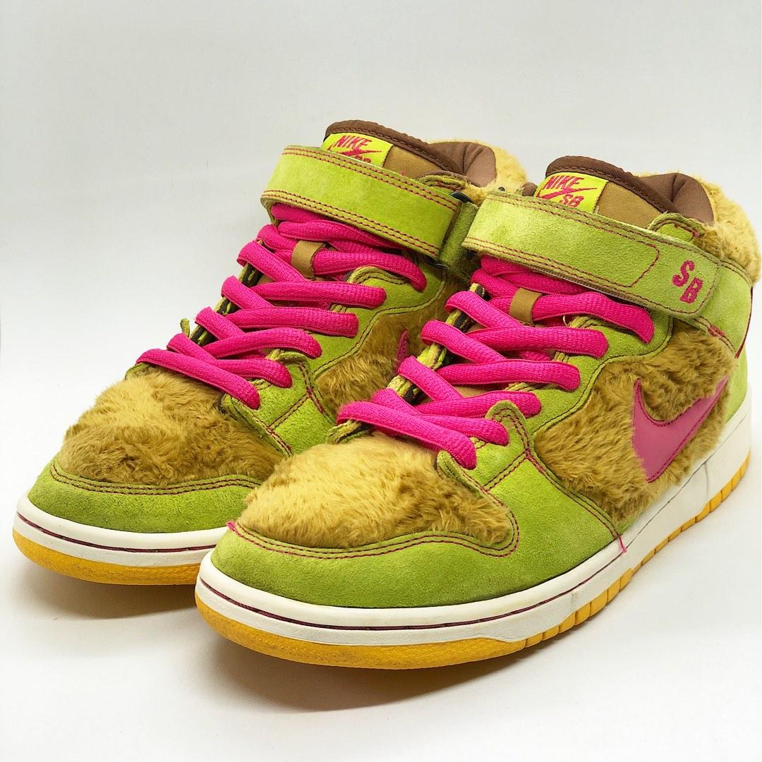 2006 Mama Bear SB Dunk Mid Pro Bearbricks Medicom, Men's Fashion