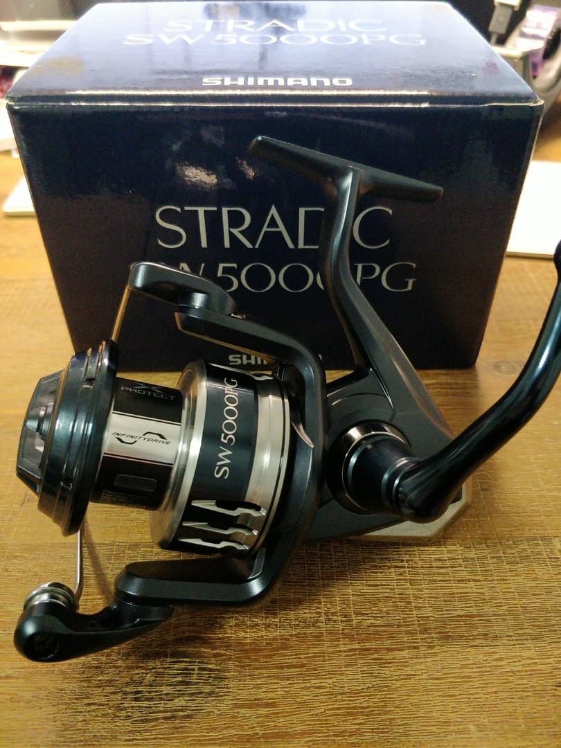 Stradic SW 5000PG / Shimano Spinning reel, Sports Equipment, Fishing on  Carousell