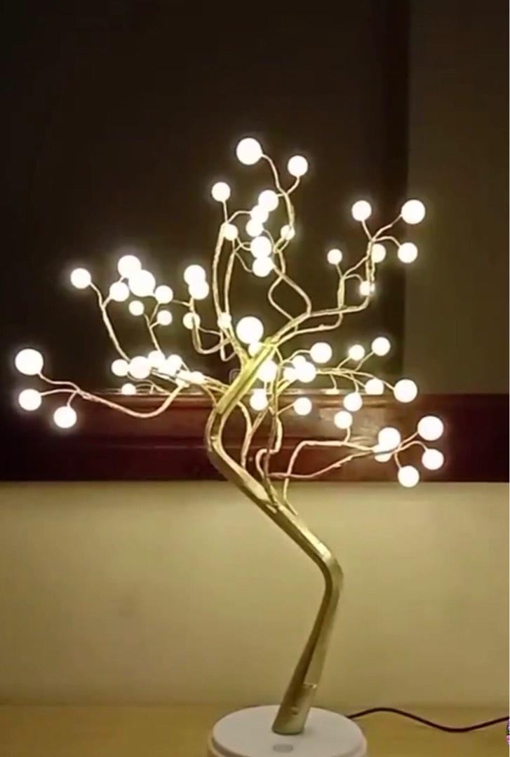 36/108 LED Fairy Tree Night Light Mini Christmas Tree DIY ...