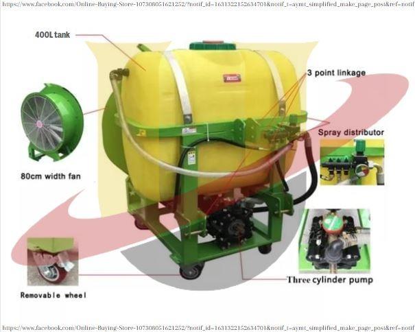 3MZ-400 mist blower sprayer /air blast sprayer, Furniture & Home Living ...