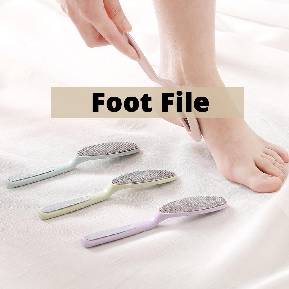Foot File Stainless Steel Rasp With Plastic Handle Callus Dead Skin