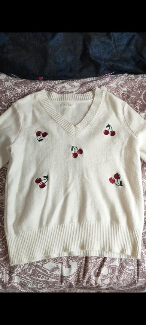 Cherry sweater new arrivals