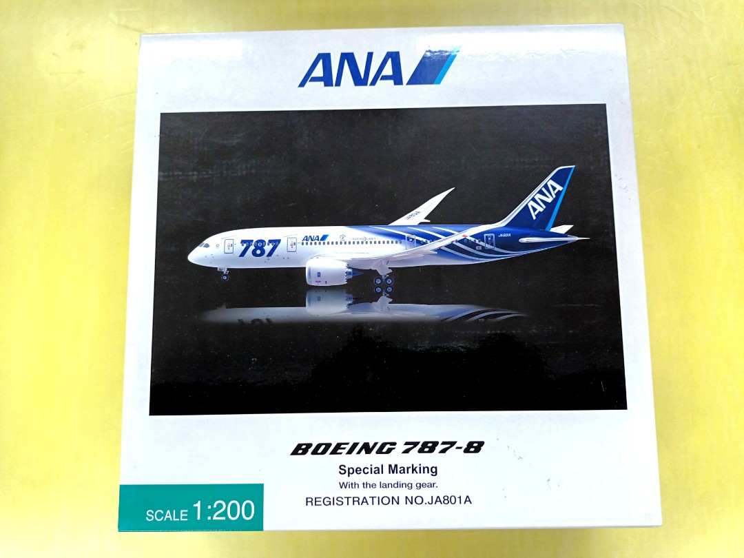 全商品オープニング価格 特別価格】 ANA Boeing 787-8 模型 1/200 
