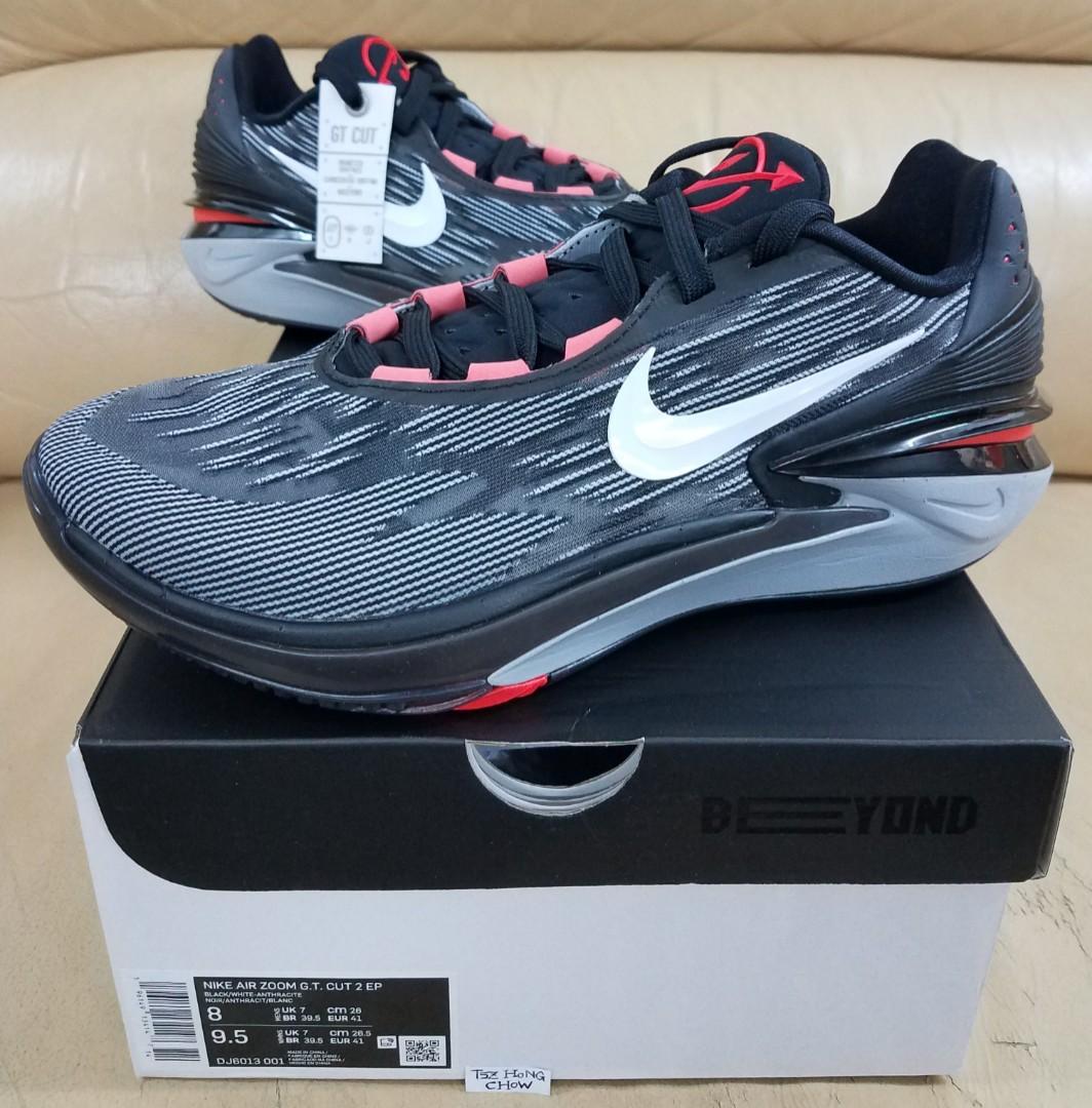換優先/售Nike Air Zoom G.T. Cut 2 (Black/黑) 10.5 換同款us11, 男裝 