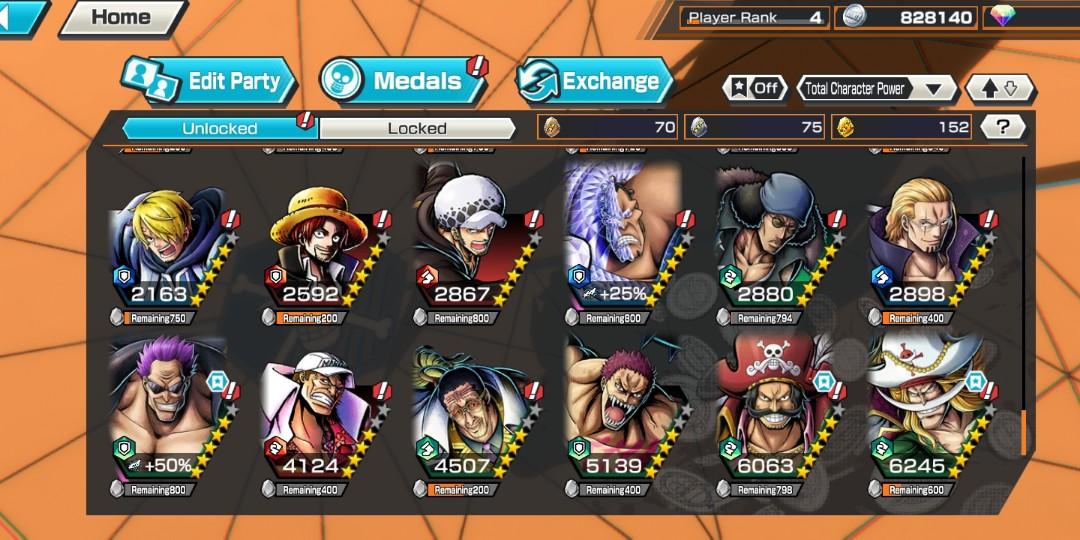 Conta One Piece Bounty Rush - Outros - DFG