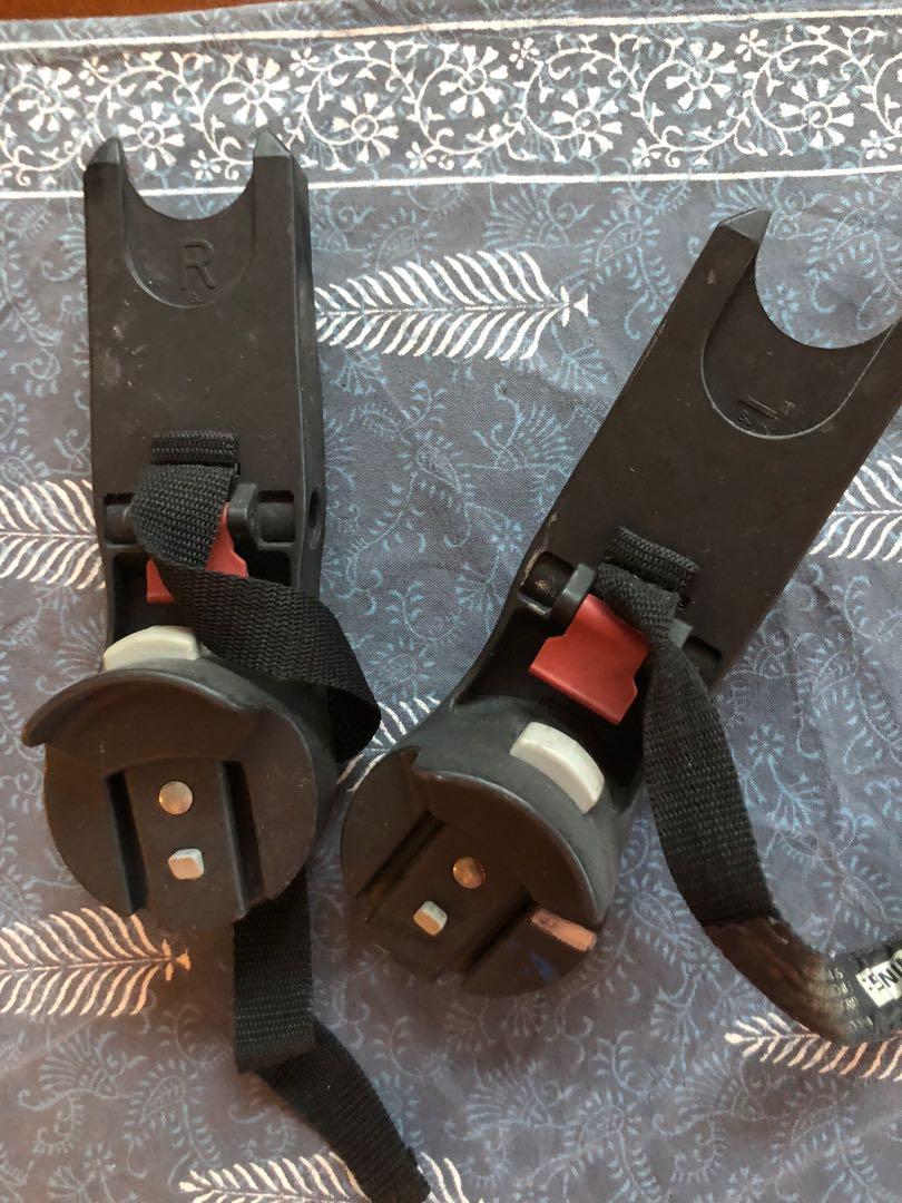 Adaptors to fit maxi cosi car seat to City Jogger Stroller, Babies