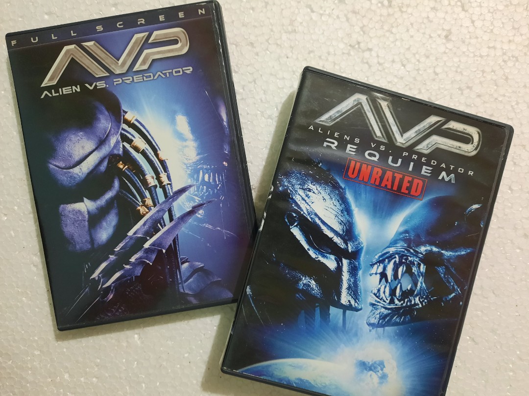 ALIEN VS PREDATOR DOULOGY [DVDs], Hobbies & Toys, Music & Media, CDs ...