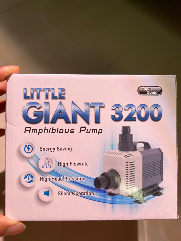 Aquarium fish tank pump little giant 