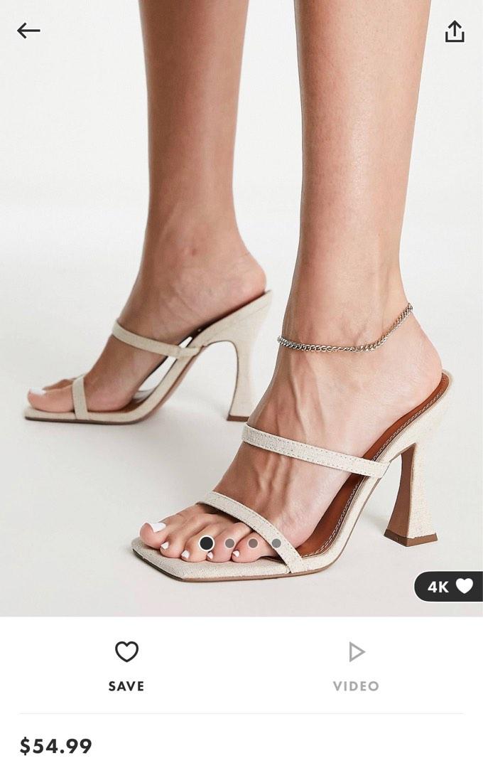 White mules asos hot sale