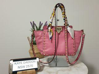 Authentic Valentino Rockstud Mini Tote