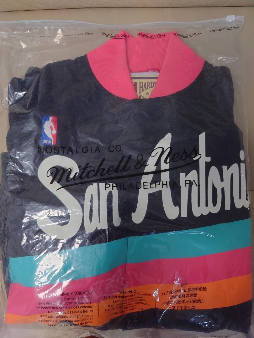 Mitchell & Ness NBA Authentic Warm Up Jacket San Antonio Spurs 1994-95  Black