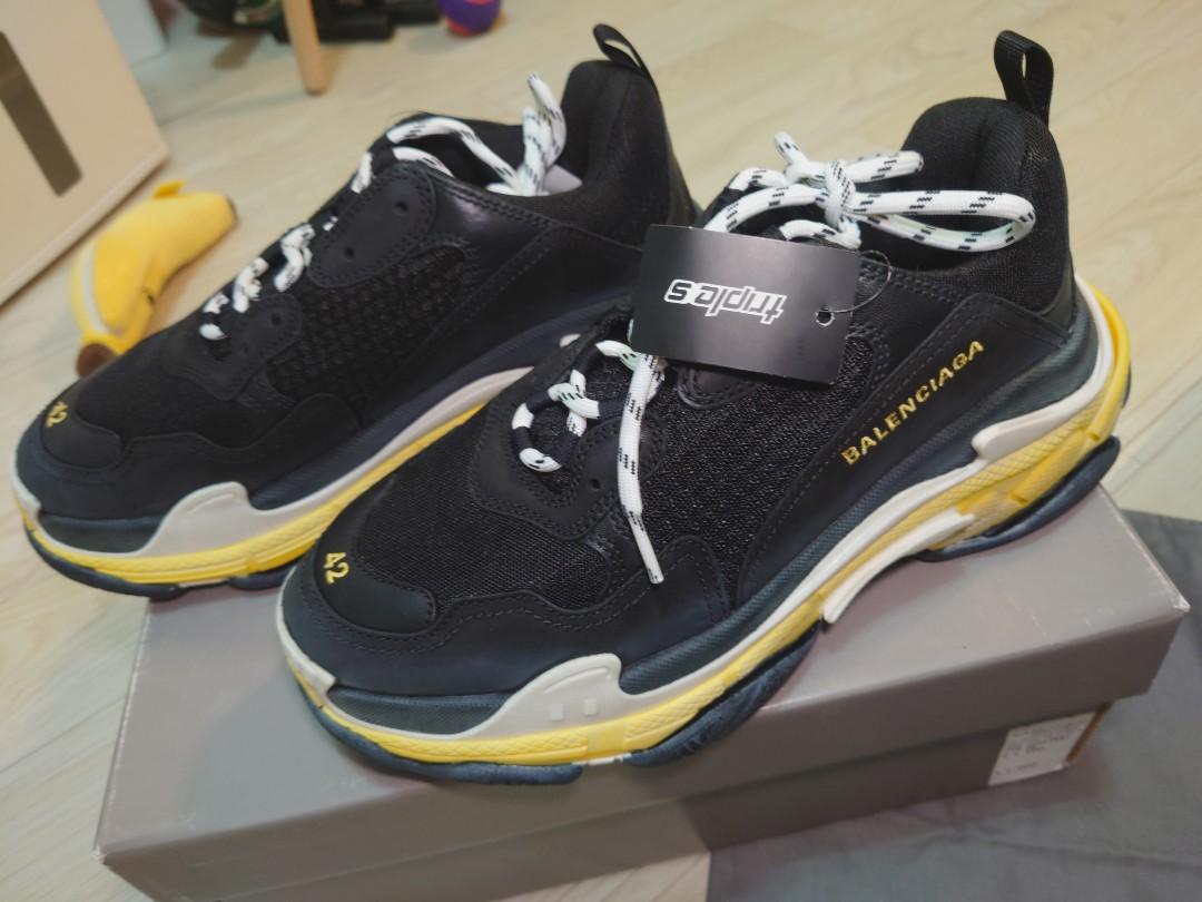 Triple s discount black and yellow